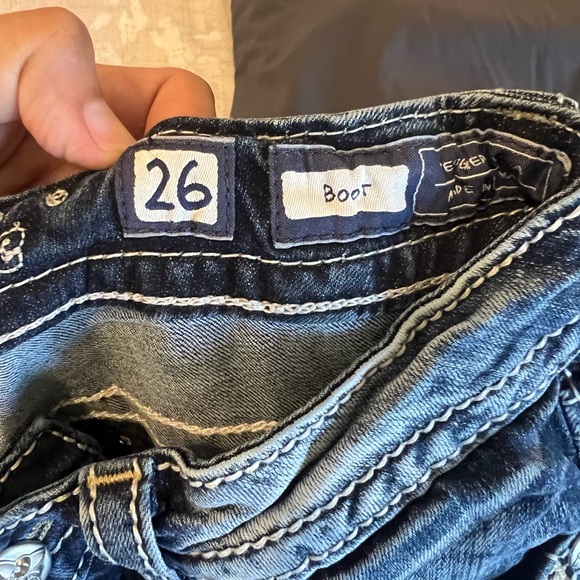 Miss Me Women's Dark Blue Boot Cut Jeans - Picture 7 of 9